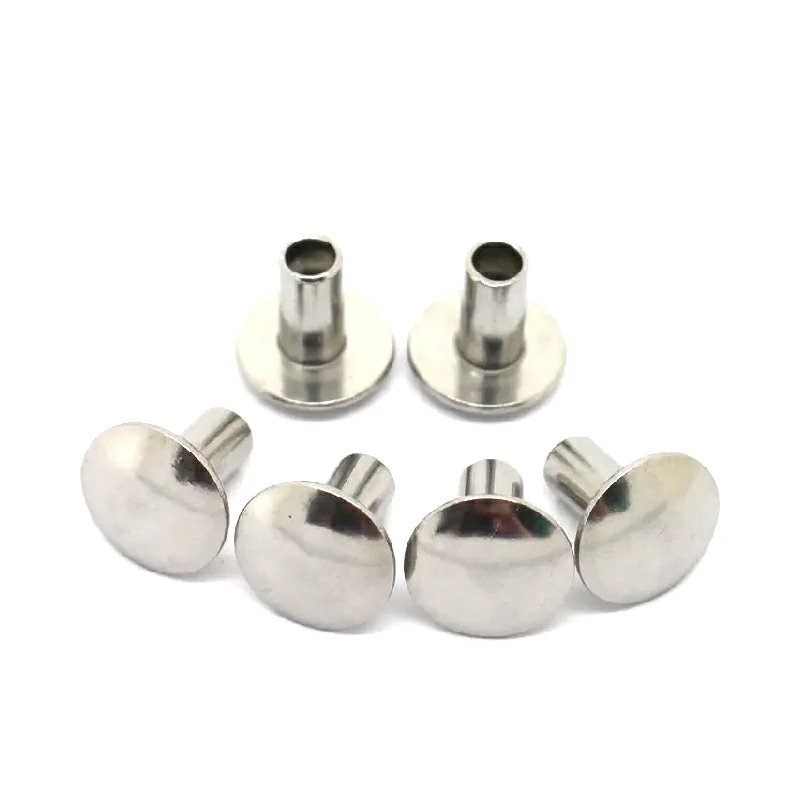 Semi-Tubular Rivets